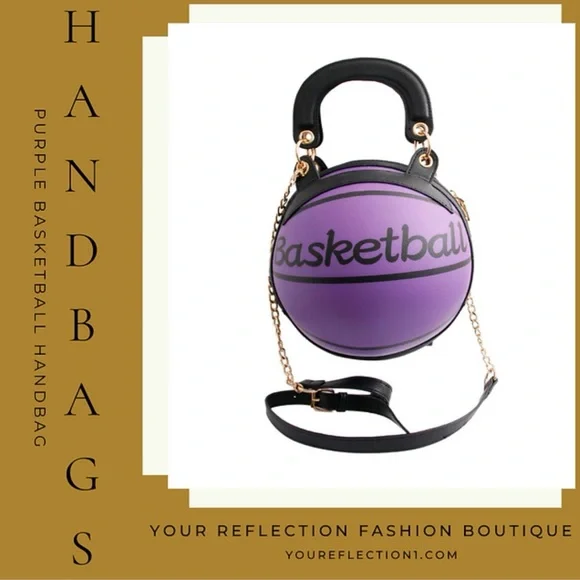 Bags The Purple Basketball Handbag Poshmark